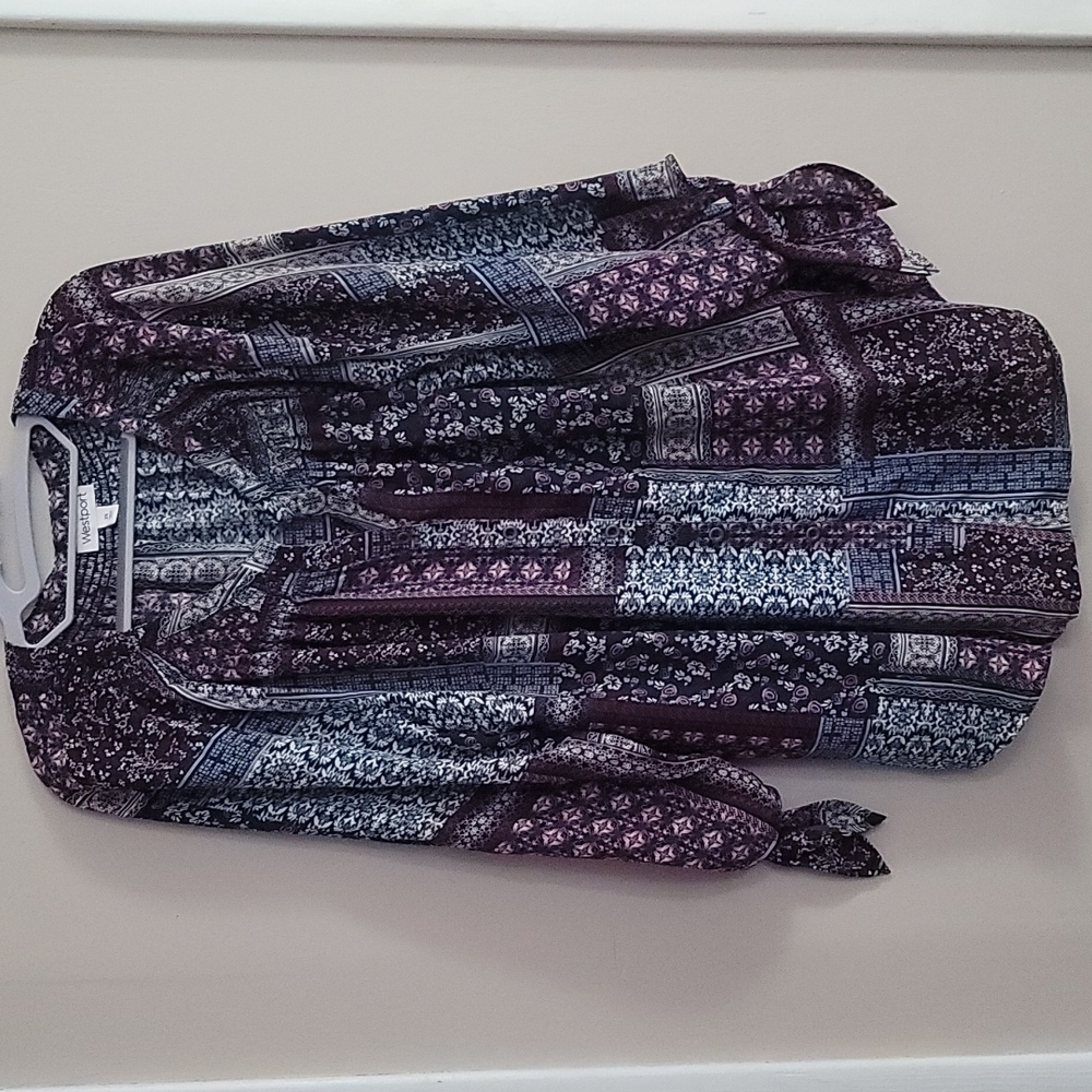 Used only once Westport top, 2x, 3/4 sleeves